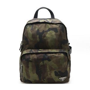 PRADA Black Triangle Backpack
